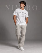 Remera Balmain Silver Paris