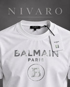 Remera Balmain Silver Paris