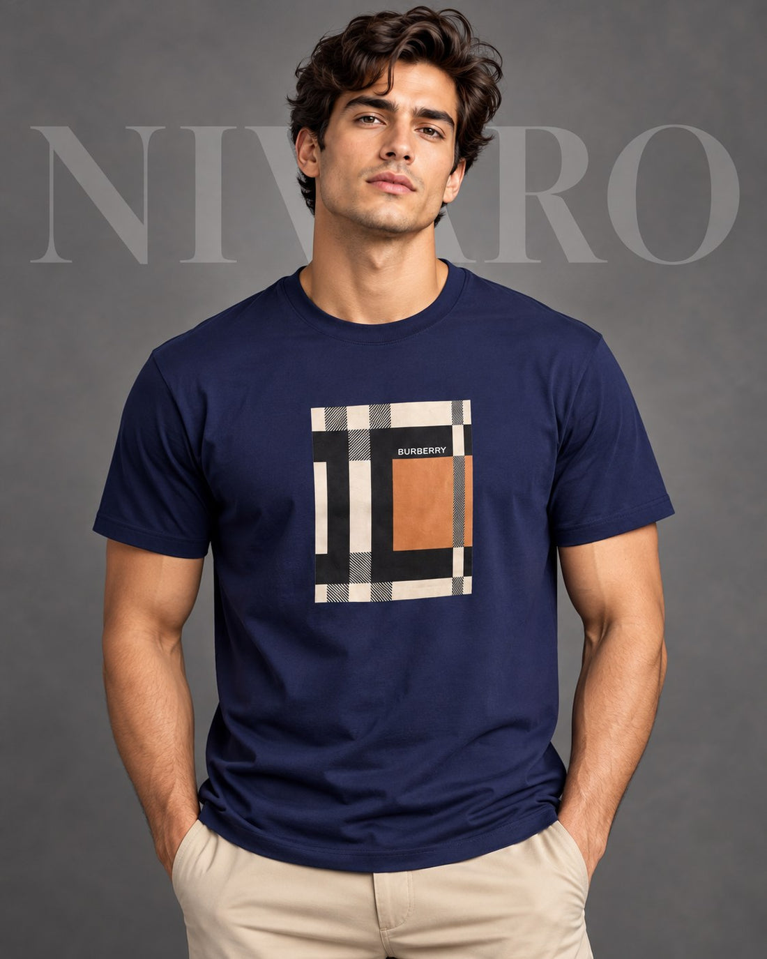 Remera Burberry Heritage Check