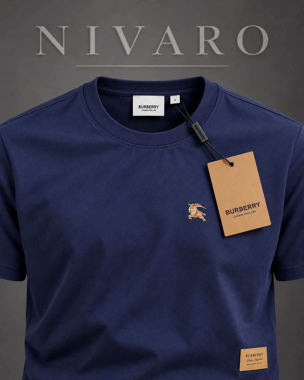 Remera Burberry Navy Knight