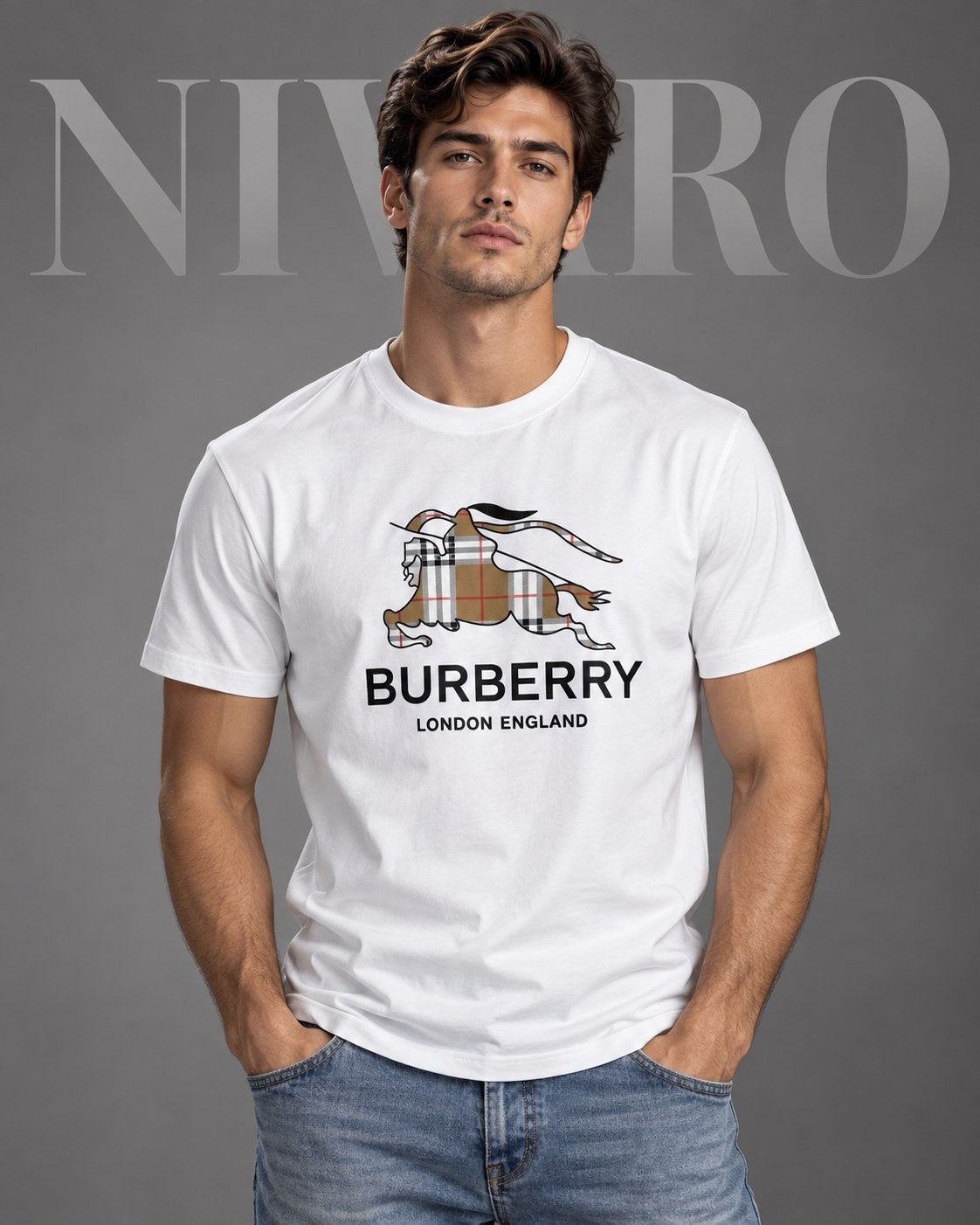 Remera Burberry London Rider