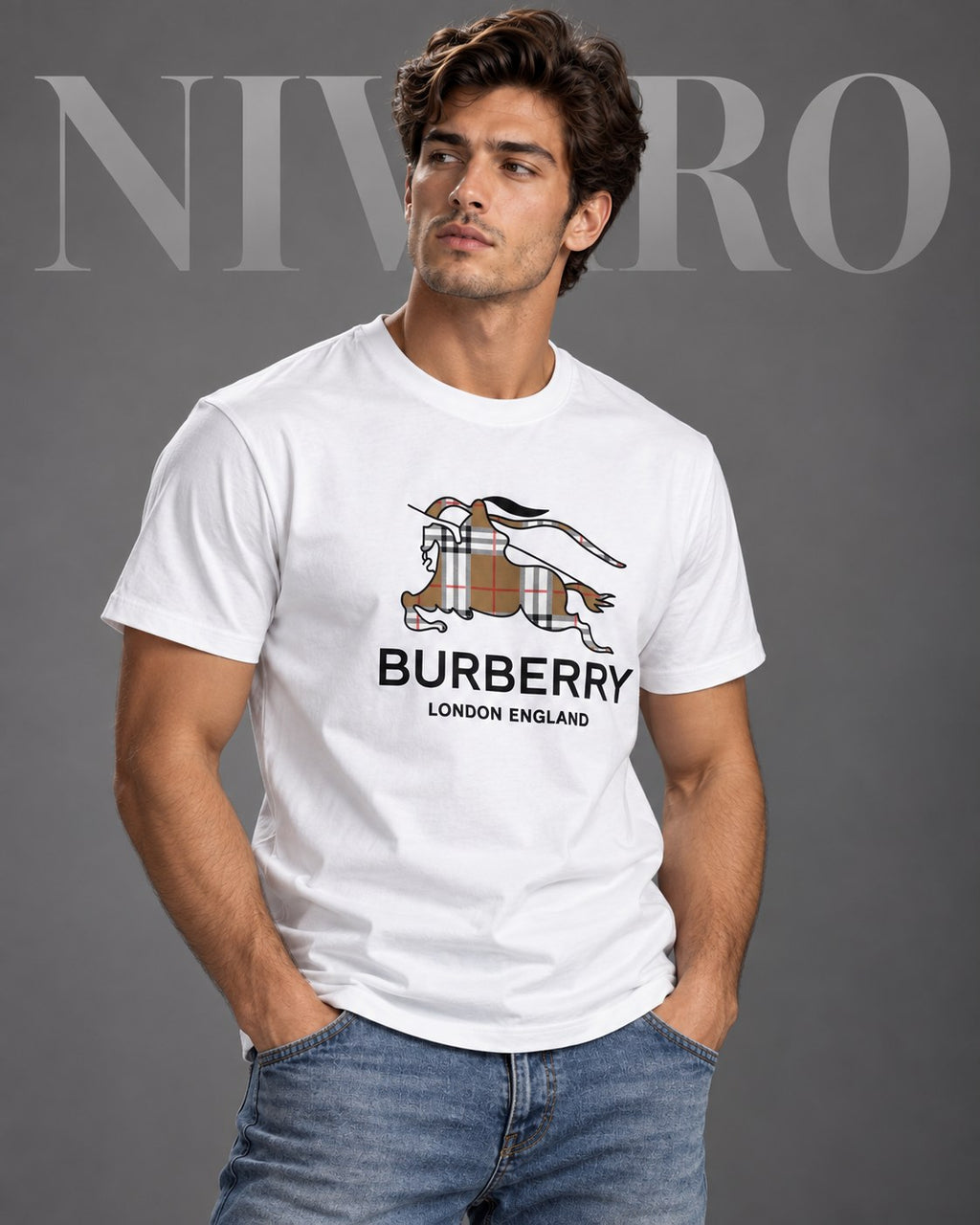 Remera Burberry London Rider