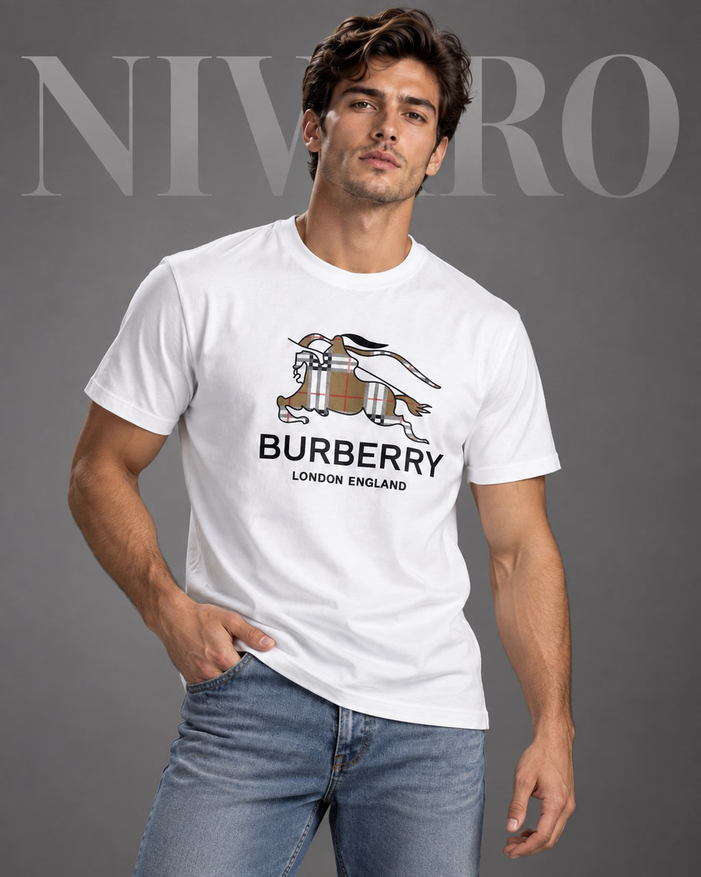 Remera Burberry London Rider