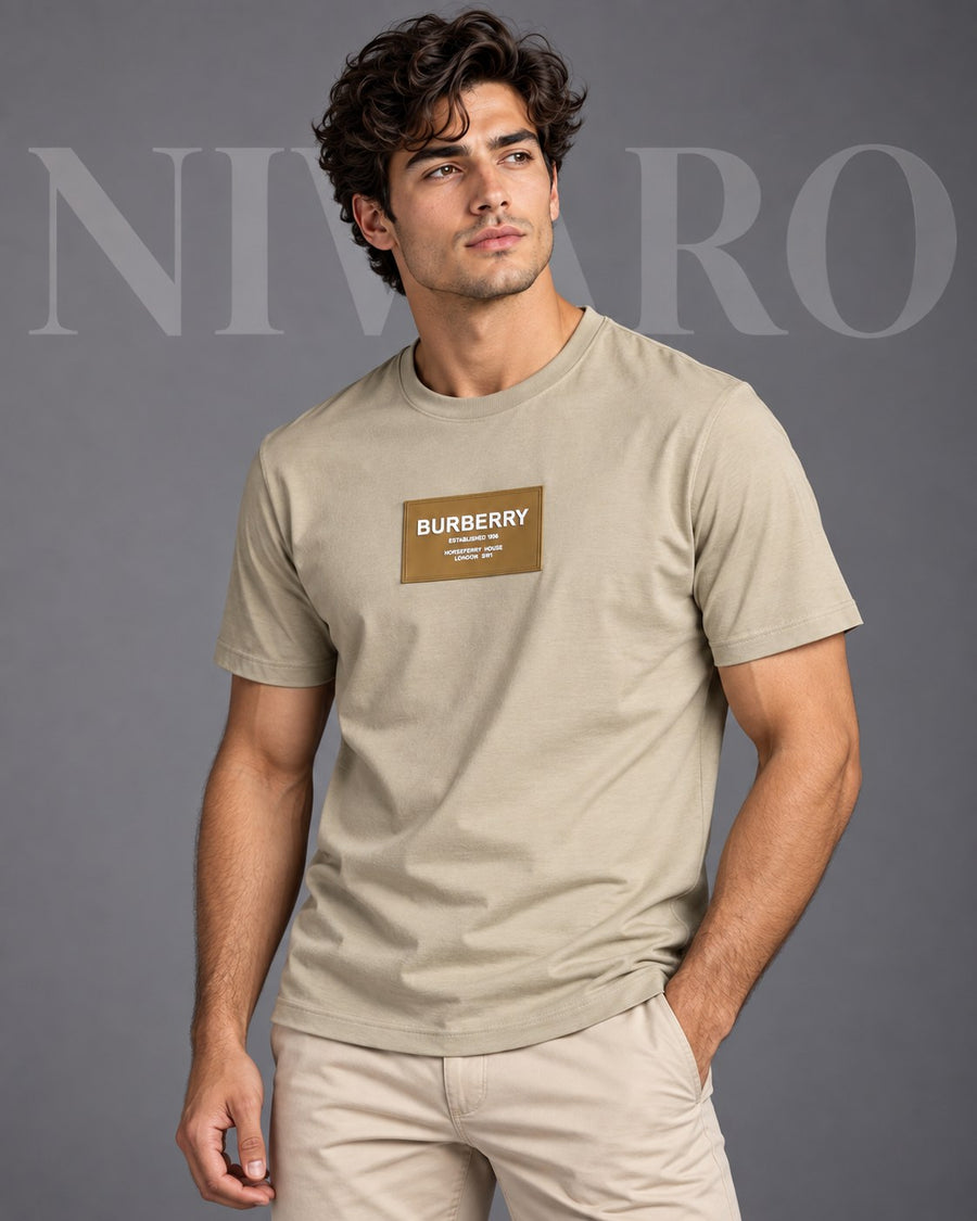 Remera Burberry Sand Label