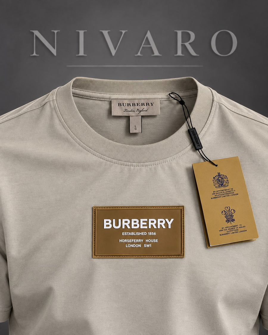 Remera Burberry Sand Label