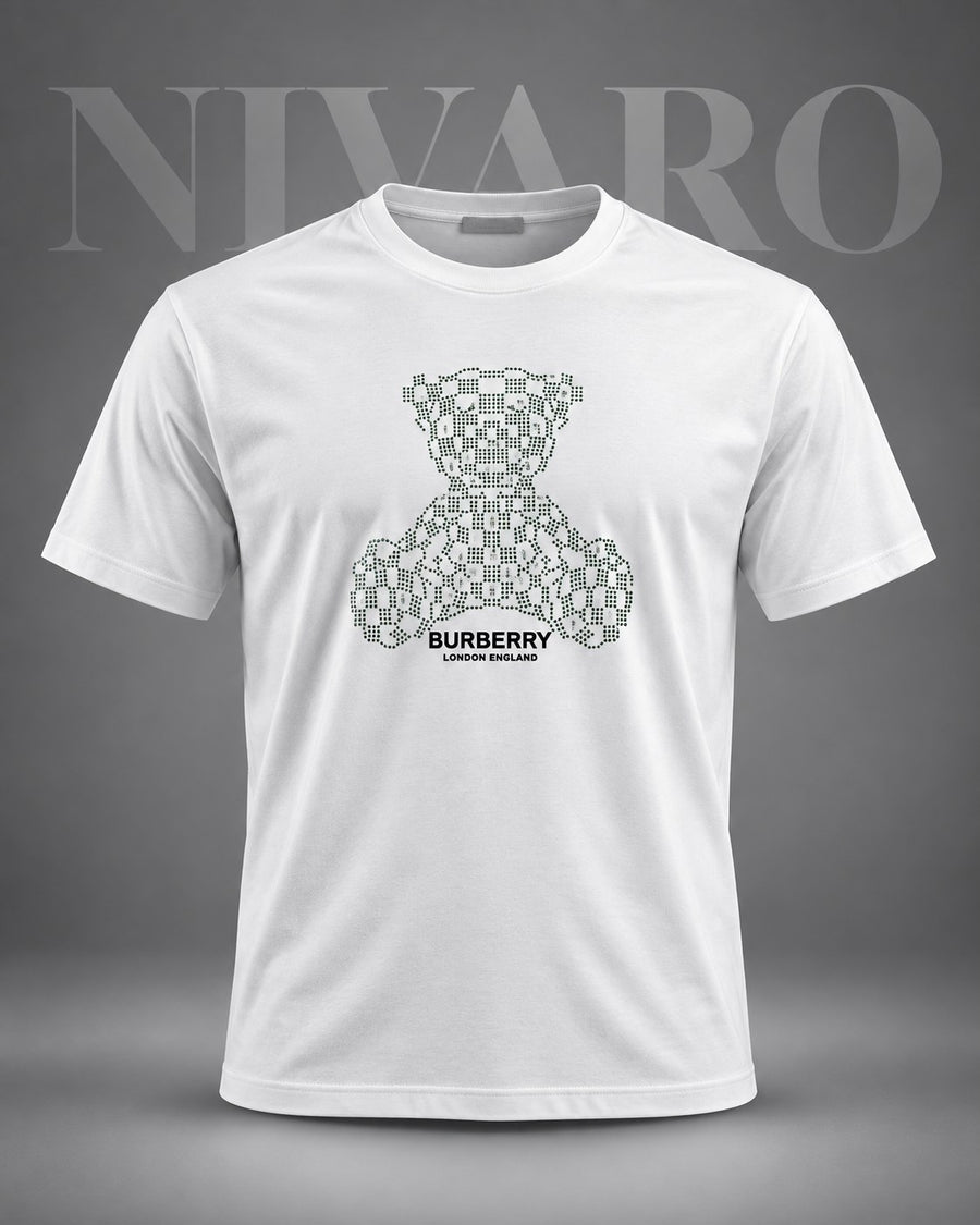 Remera Burberry Teddy Check