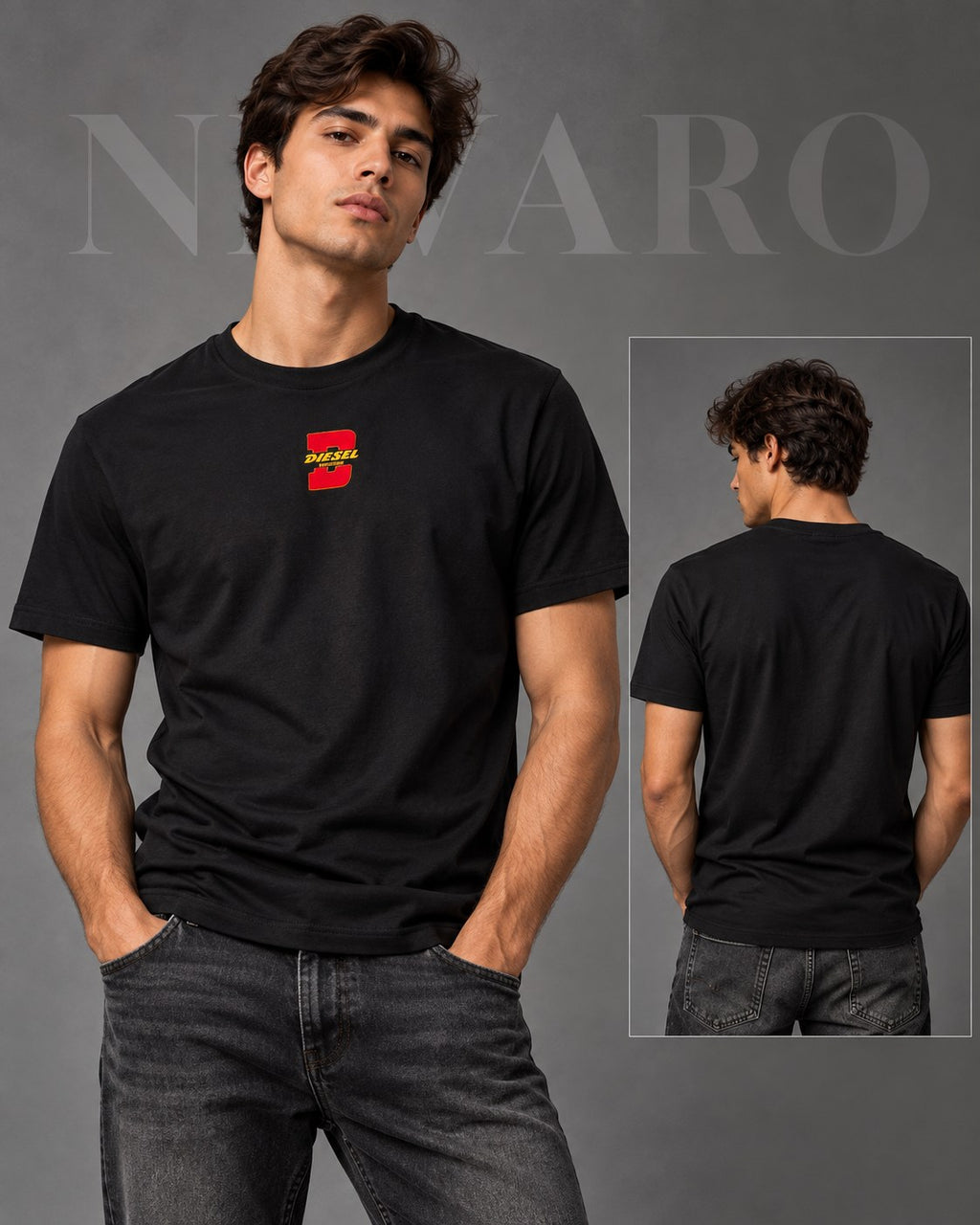 Remera Diesel Red Box