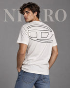 Remera Diesel Clean White