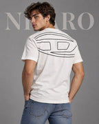 Remera Diesel Clean White