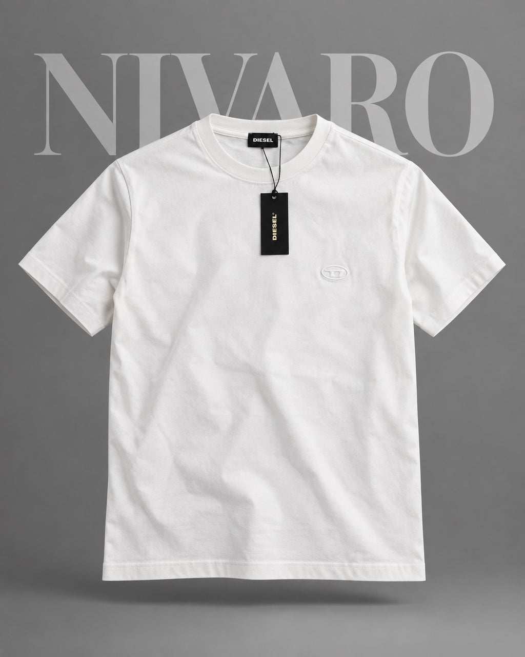 Remera Diesel Clean White