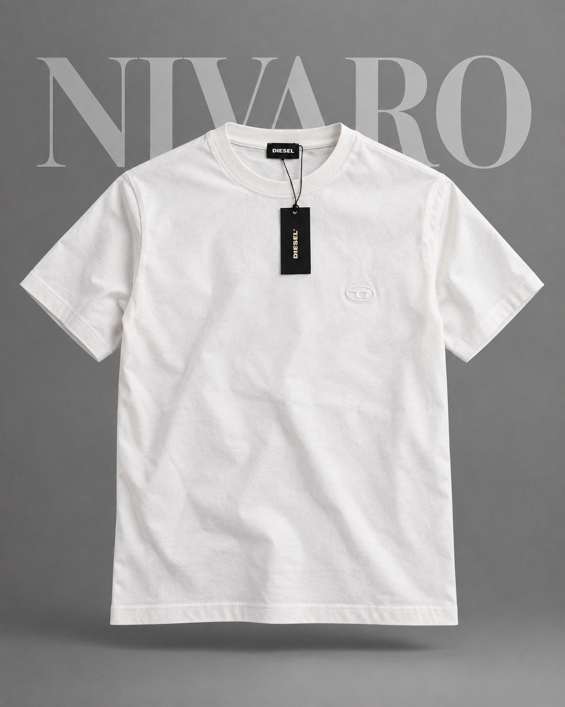 Remera Diesel Clean White
