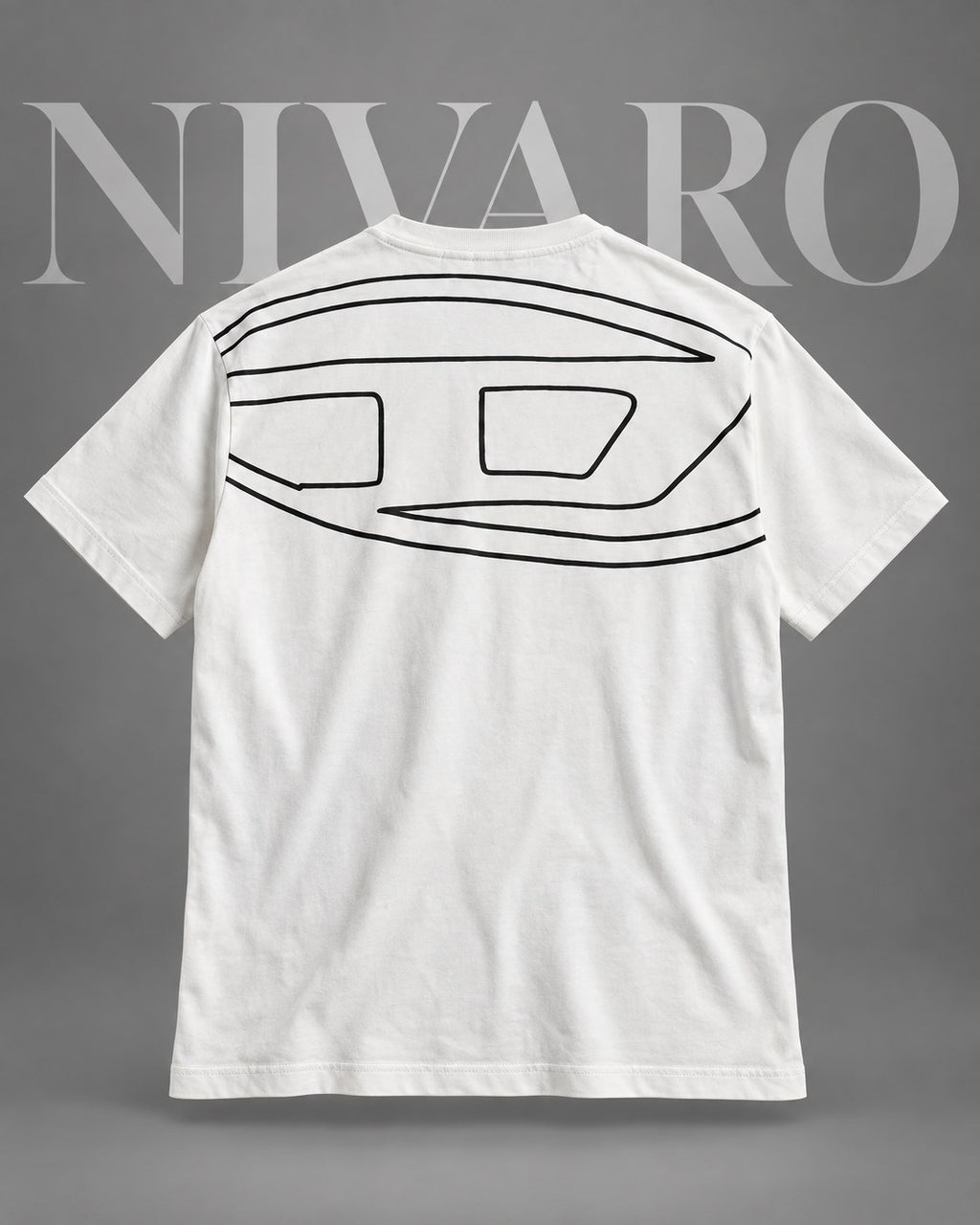Remera Diesel Clean White