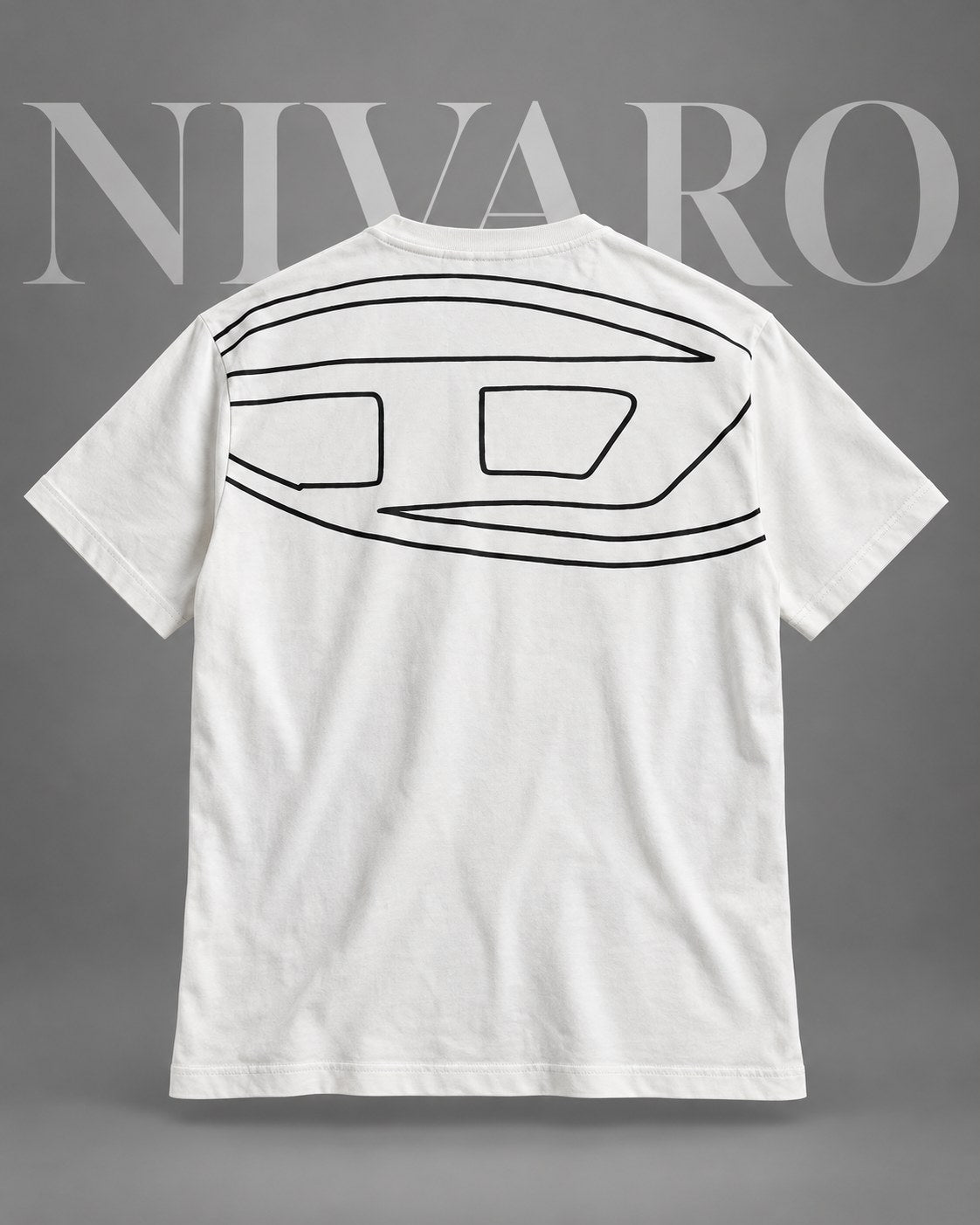 Remera Diesel Clean White