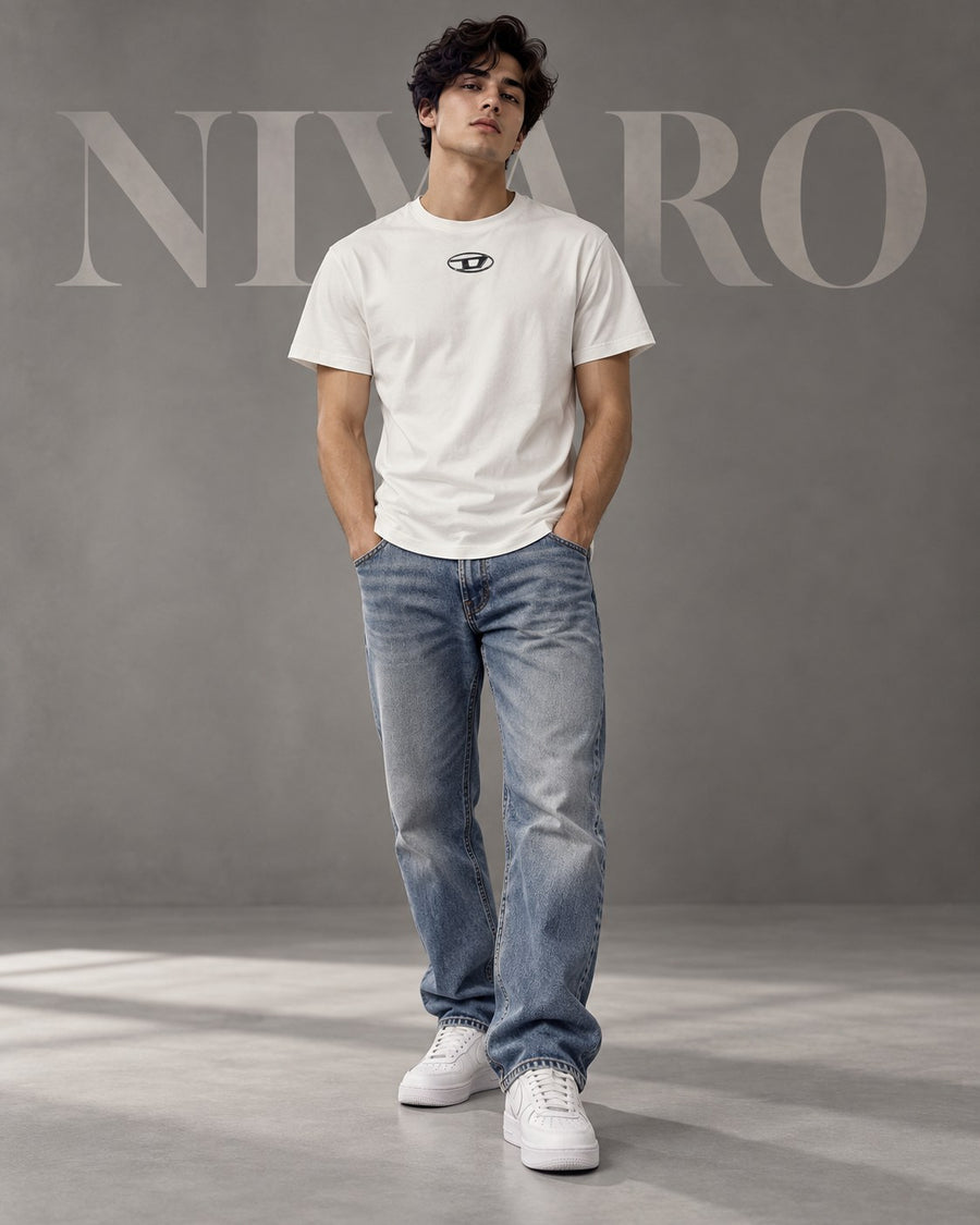 Remera Diesel Silver Oval