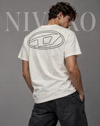 Remera Diesel Silver Oval