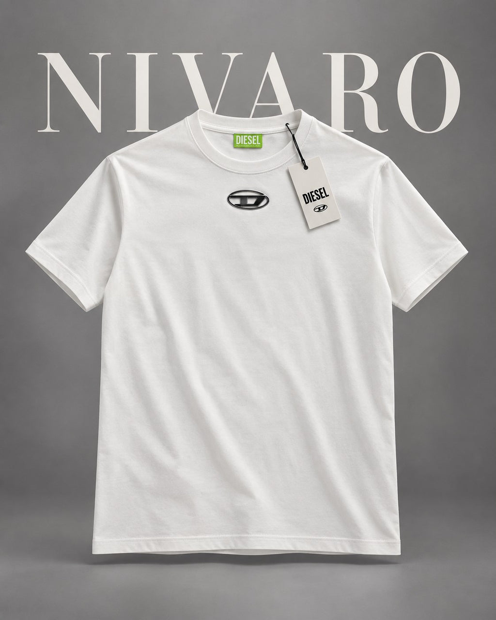 Remera Diesel Silver Oval