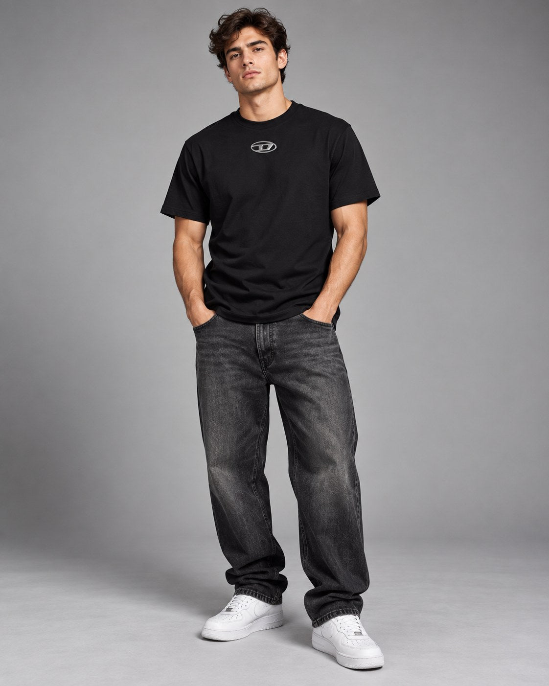 Remera Diesel Big Oval Back