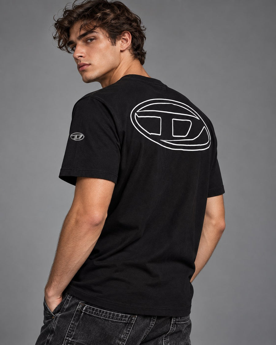 Remera Diesel Big Oval Back