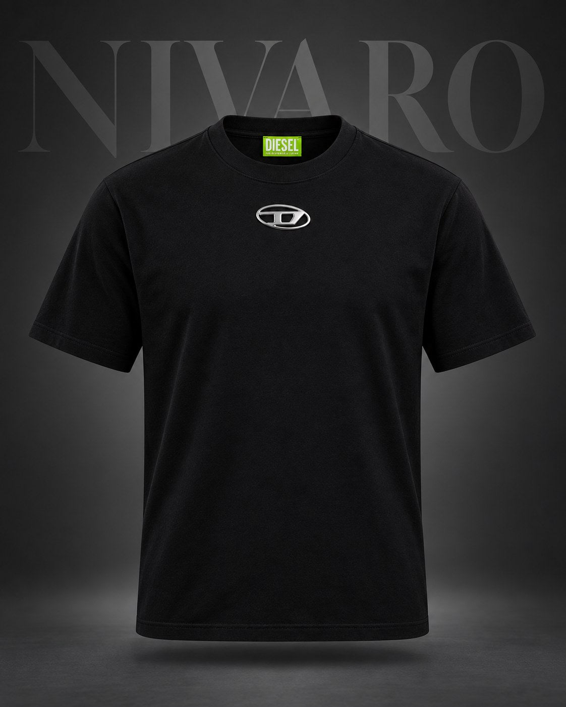 Remera Diesel Big Oval Back