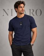 Remera Dolce & Gabbana Navy Plate