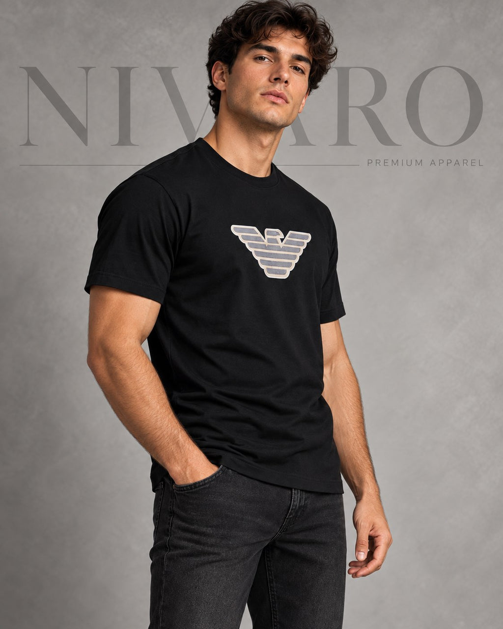 Remera Armani Big Eagle