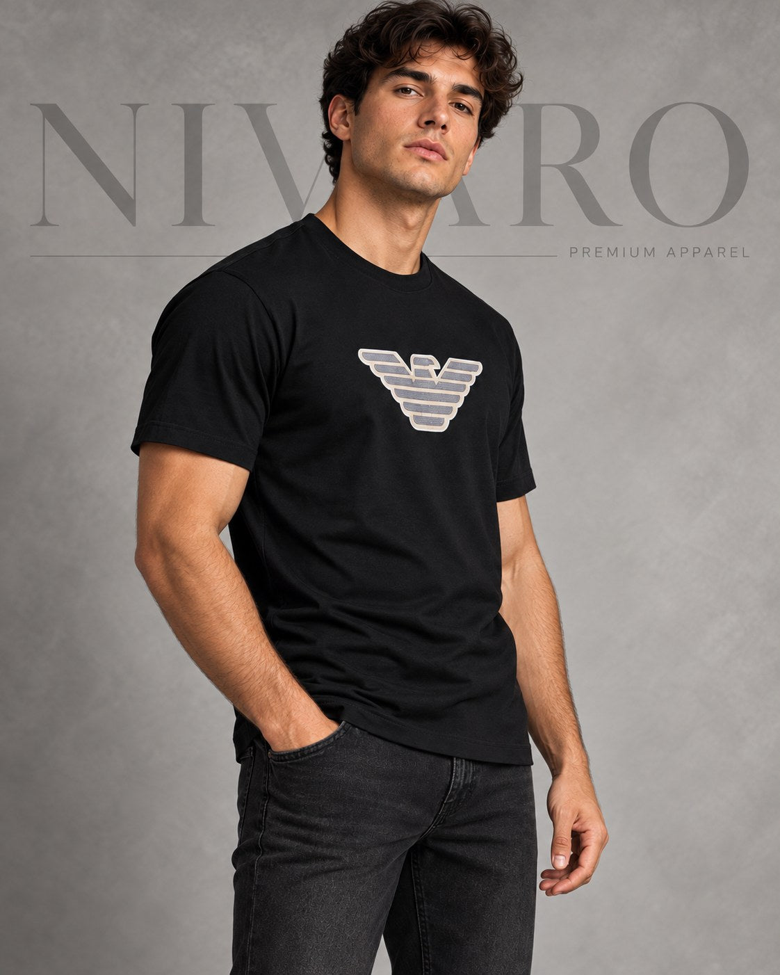 Remera Armani Big Eagle