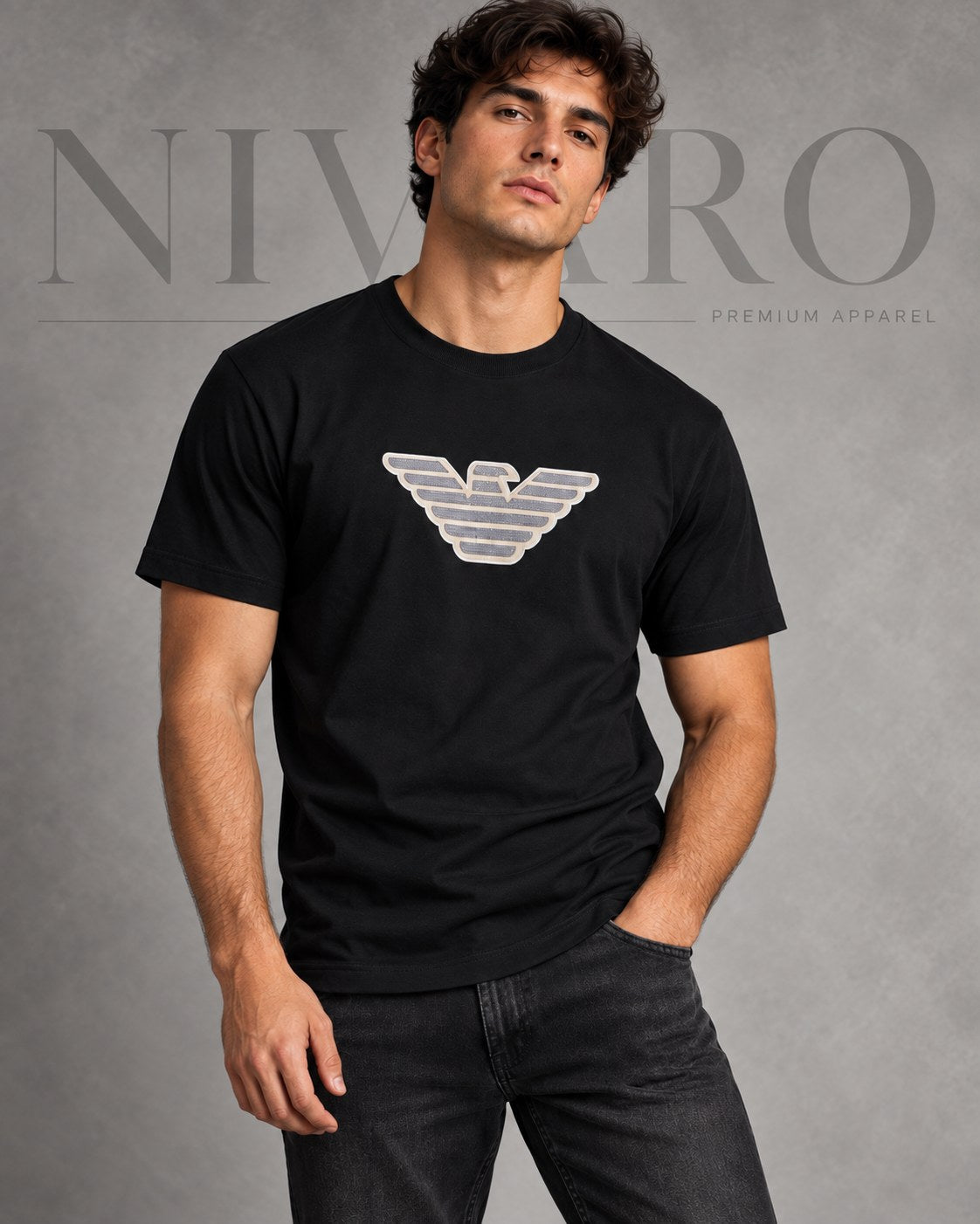 Remera Armani Big Eagle