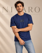Remera Gucci Navy Tonal