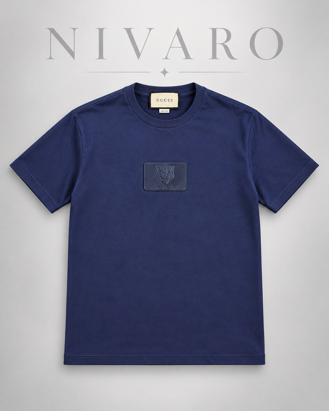 Remera Gucci Navy Tonal