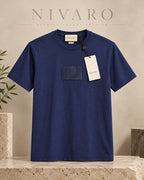 Remera Gucci Navy Tonal