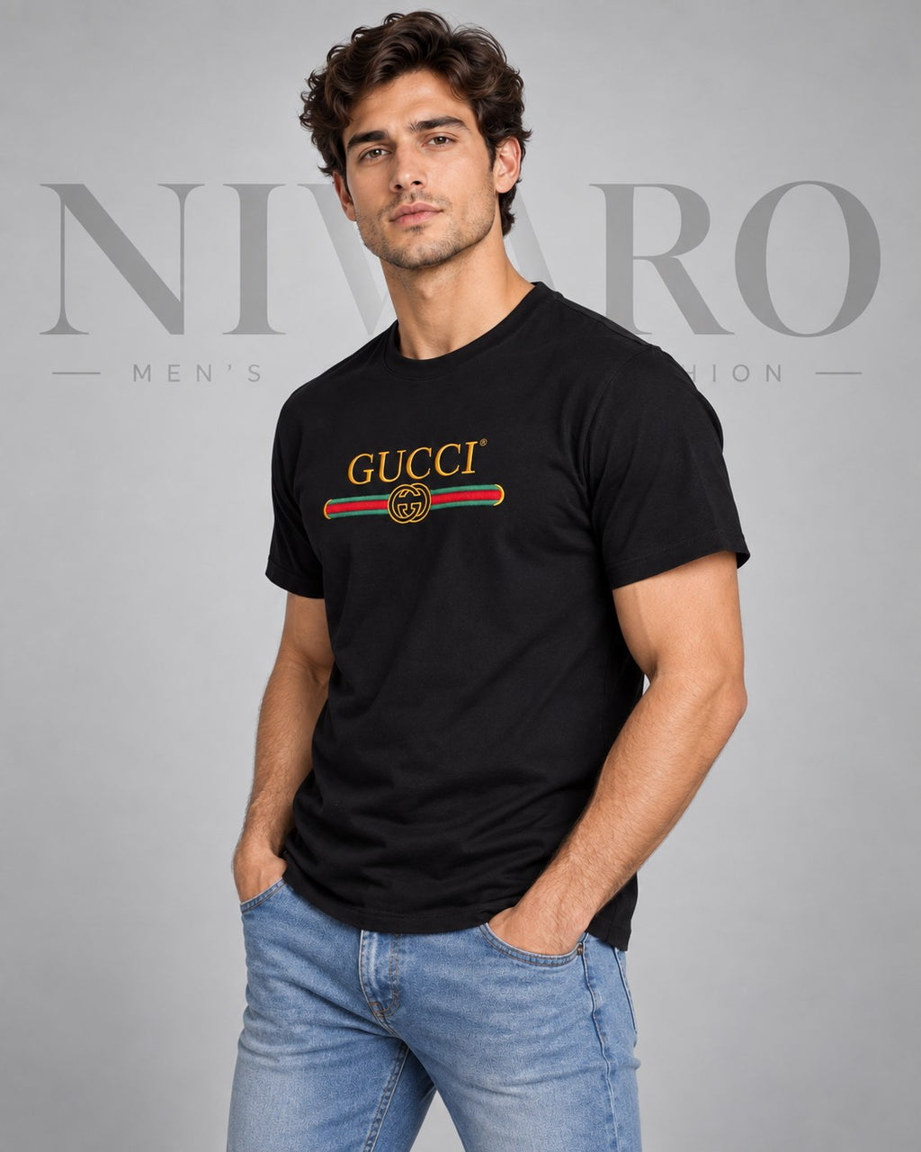 Remera Gucci Vintage Web