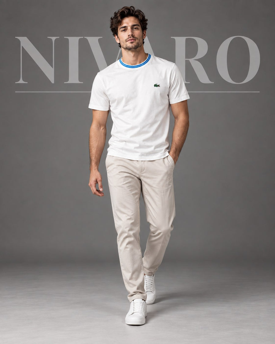 Remera Lacoste Blue Collar