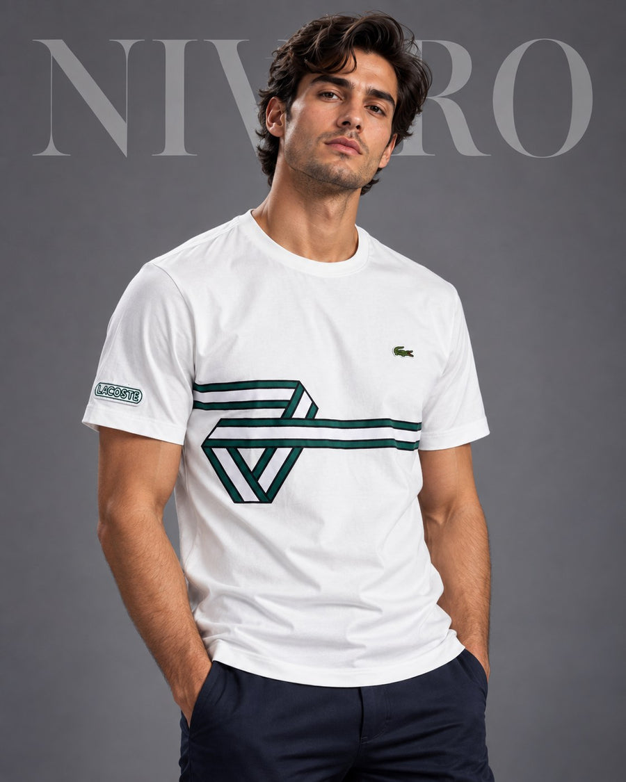 Remera Lacoste Green Wave