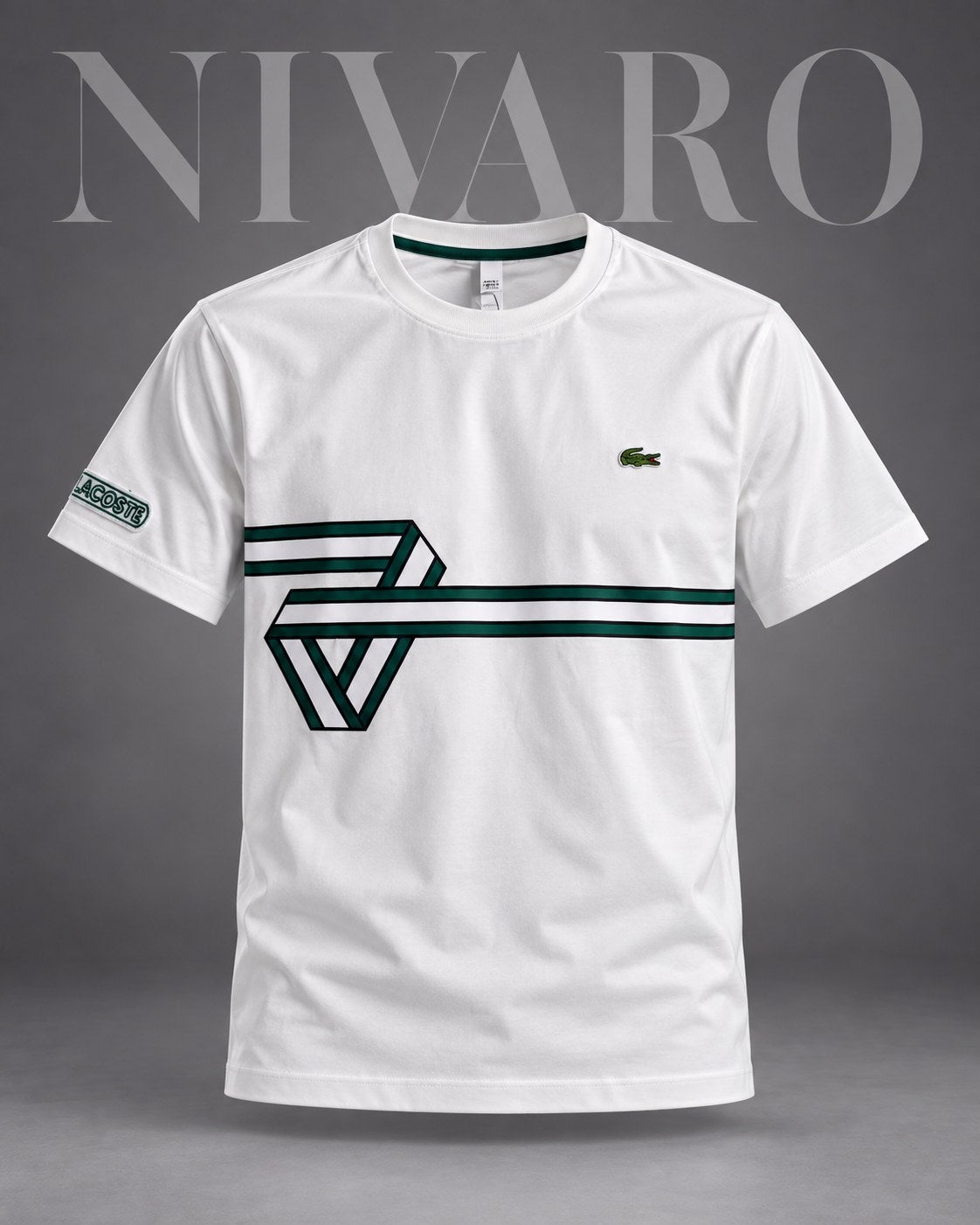 Remera Lacoste Green Wave