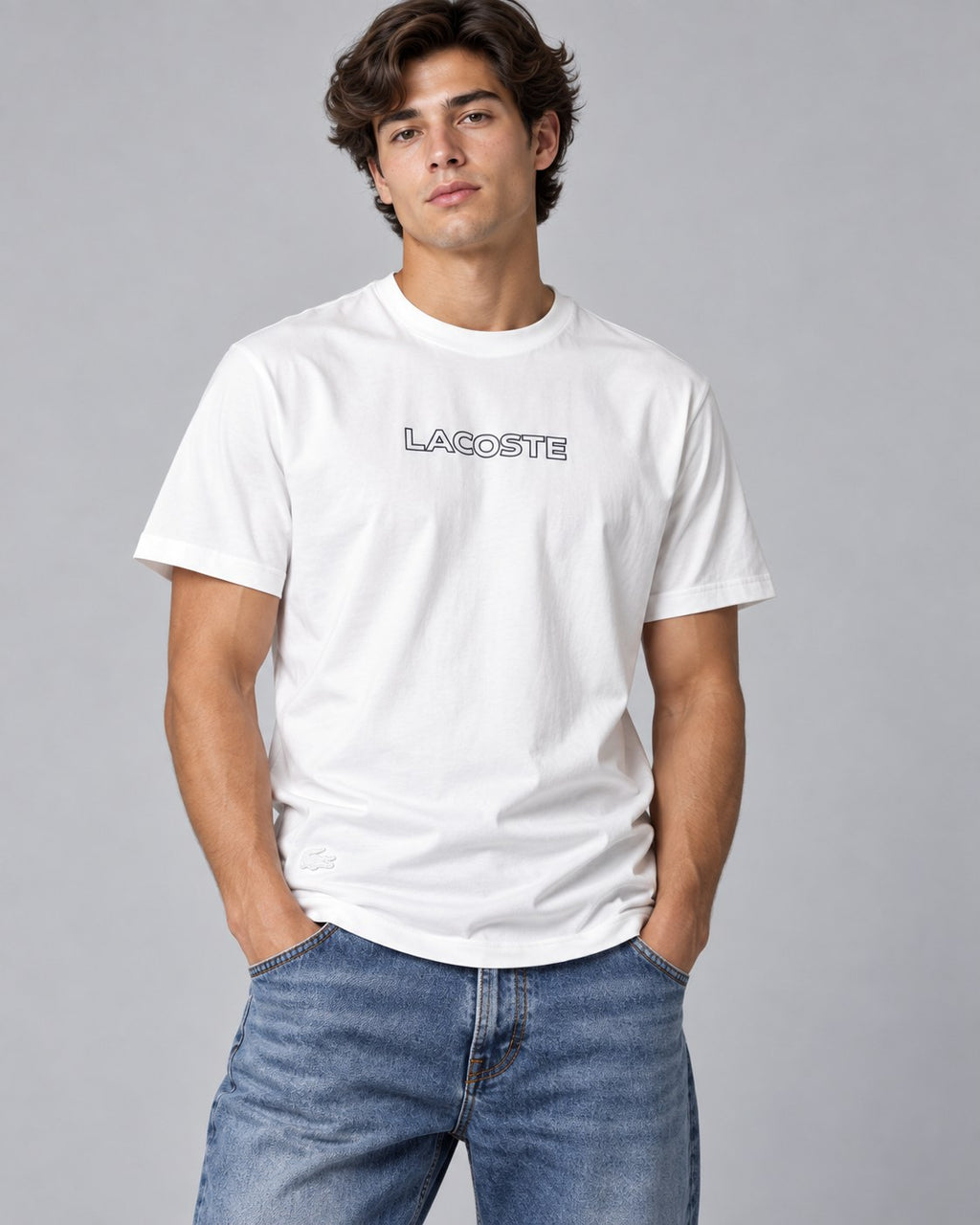 Remera Lacoste Clean Logo