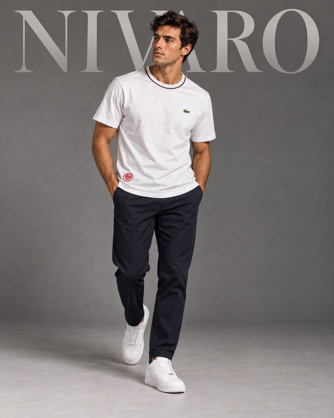 Remera Lacoste Grand Slam White