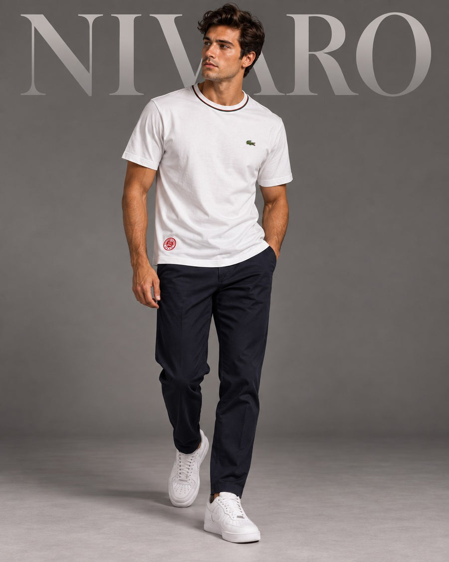Remera Lacoste Grand Slam White