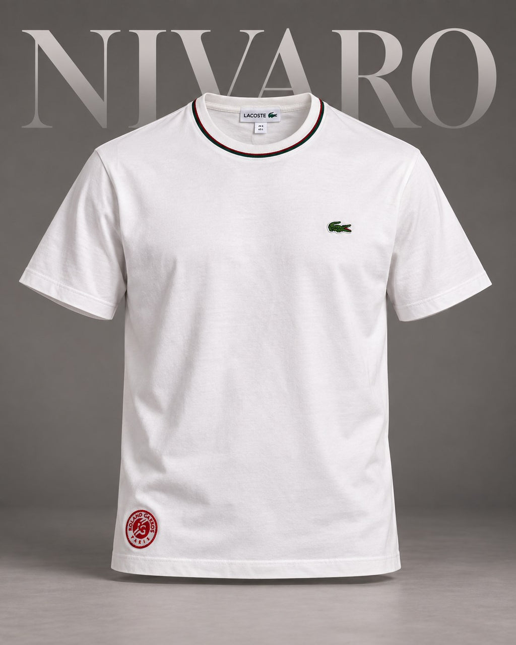 Remera Lacoste Grand Slam White