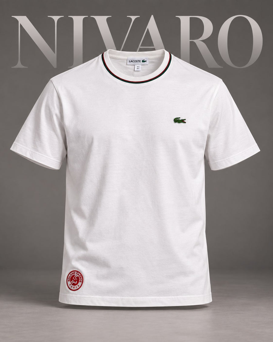 Remera Lacoste Grand Slam White