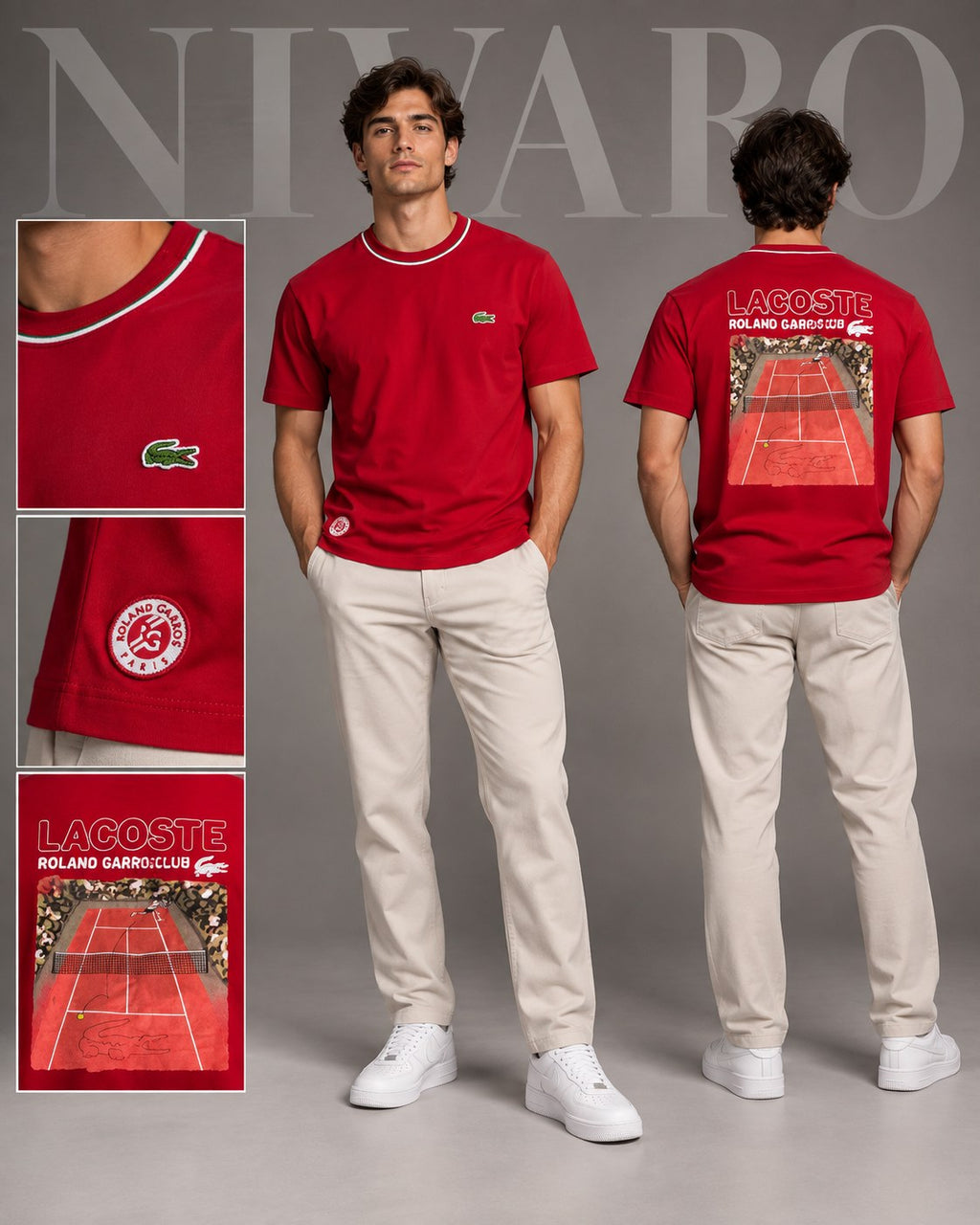 Remera Lacoste Clay Court