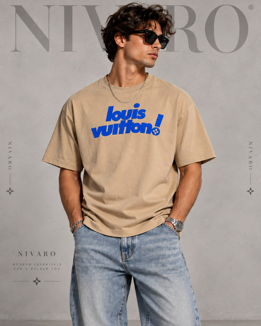 Remera Louis Vuitton Pop Oversize