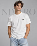 Remera Moncler White Patch