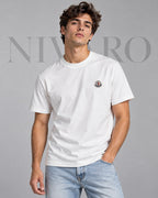 Remera Moncler White Patch