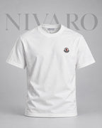 Remera Moncler White Patch