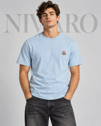 Remera Moncler Sky Blue