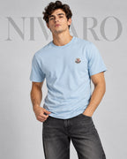 Remera Moncler Sky Blue