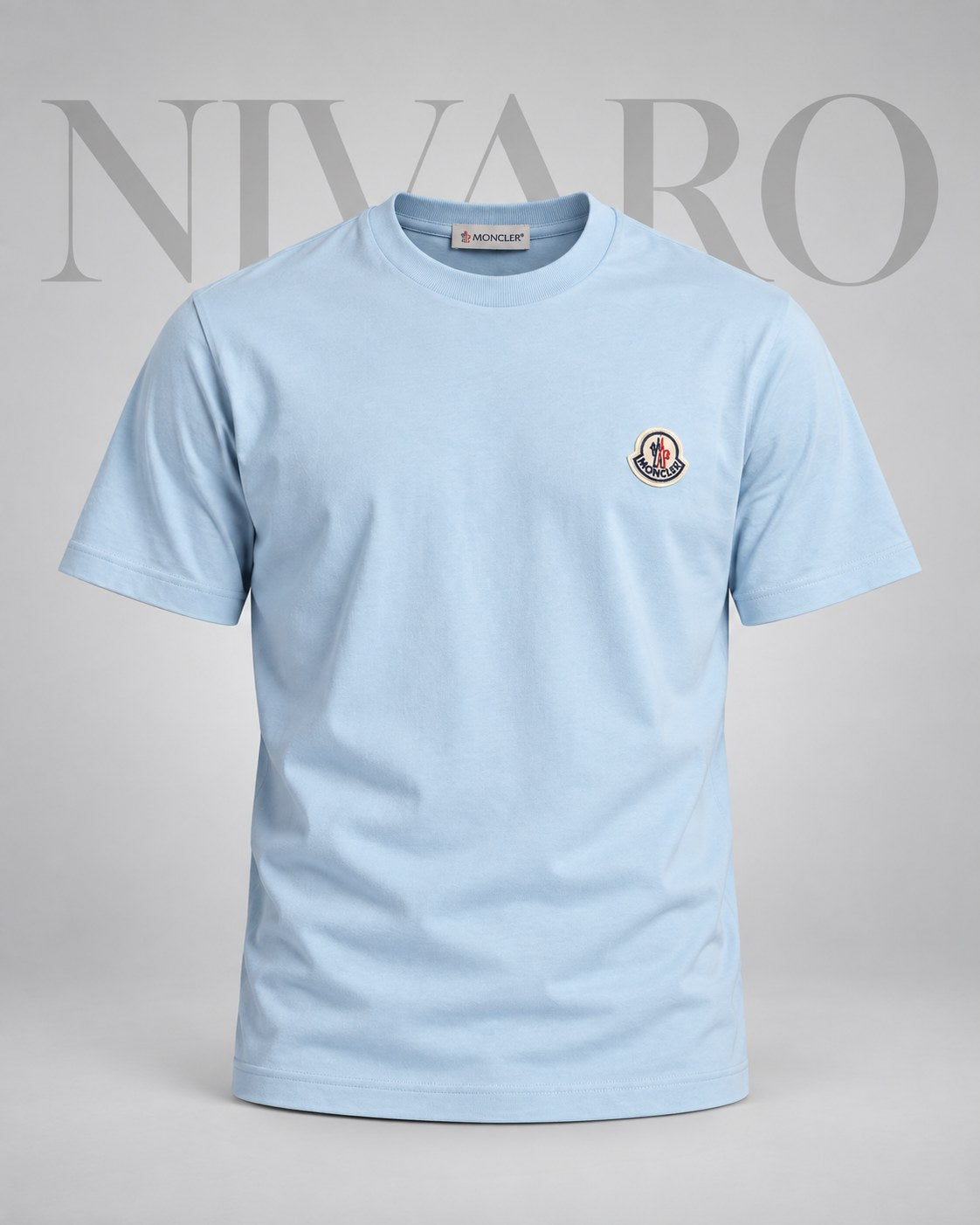 Remera Moncler Sky Blue