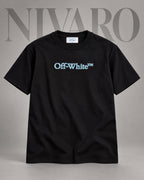 Remera Off-White Blue Arrows