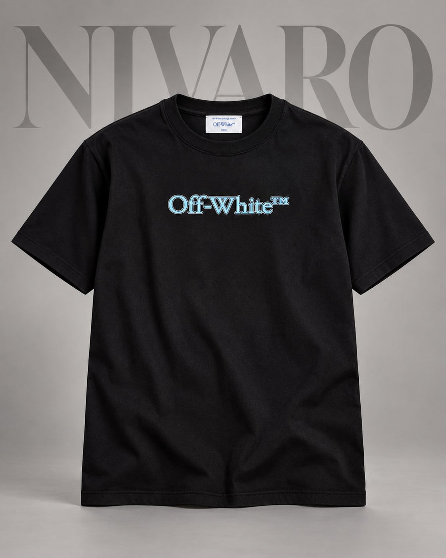 Remera Off-White Blue Arrows
