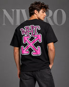 Remera Off-White Pink Arrows